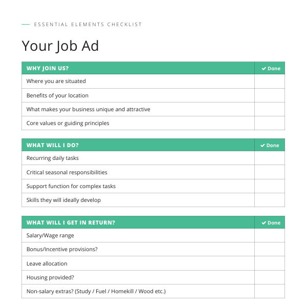 #14 User Tips - Your Job Ad